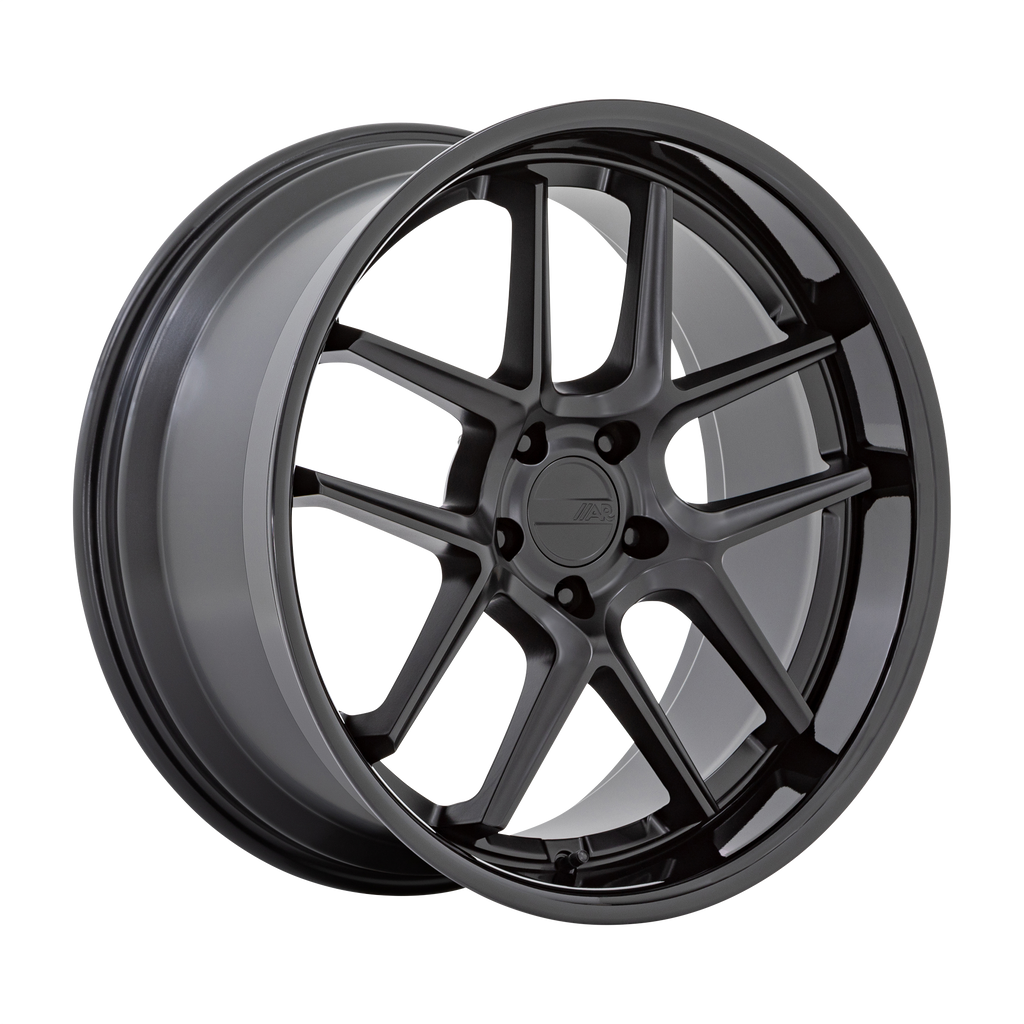 American Racing AR942 20X11 22 5X115 MATTE BLACK WITH GLOSS BLACK LIP