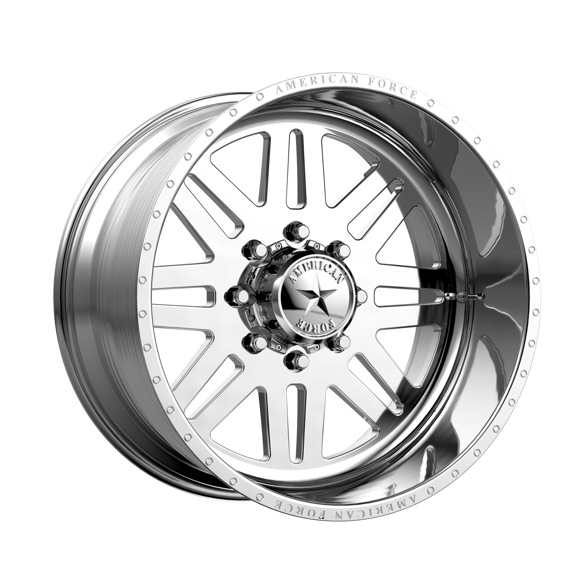 AMERICAN FORCE LIBERTY SS 22x16 8x180.00 POLISHED (-101 mm)