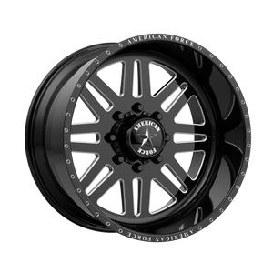 AMERICAN FORCE LIBERTY SS 22x16 8x180.00 GLOSS BLACK MACHINED (-101 mm)