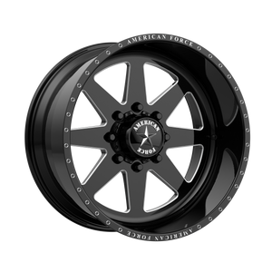 AMERICAN FORCE INDEPENDENCE SS 22x16 6x139.70 GLOSS BLACK MACHINED (-101 mm)