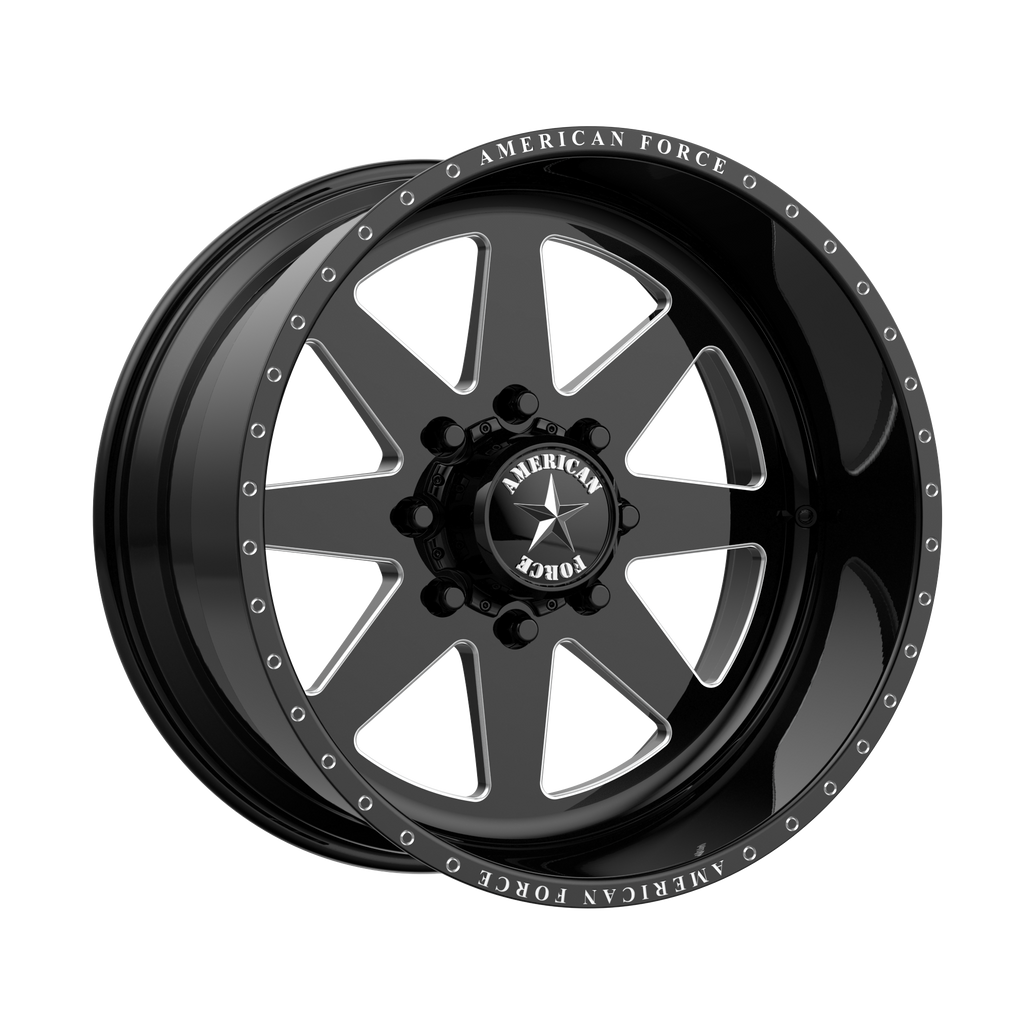 AMERICAN FORCE INDEPENDENCE SS 22x16 8x170.00 GLOSS BLACK MACHINED (-101 mm)