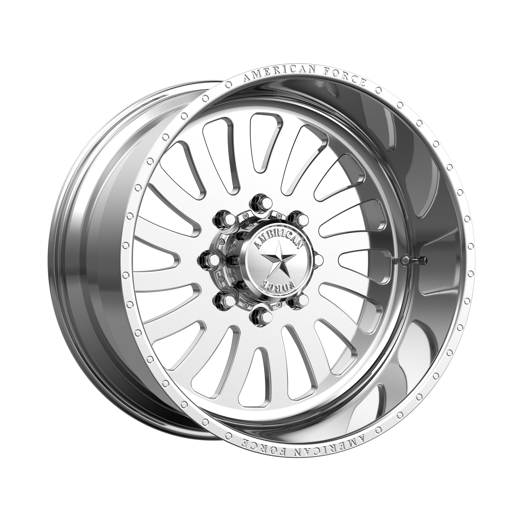 American Force AFW 74 OCTANE SS 22x12 -40 6x135/6X5.3 Polished