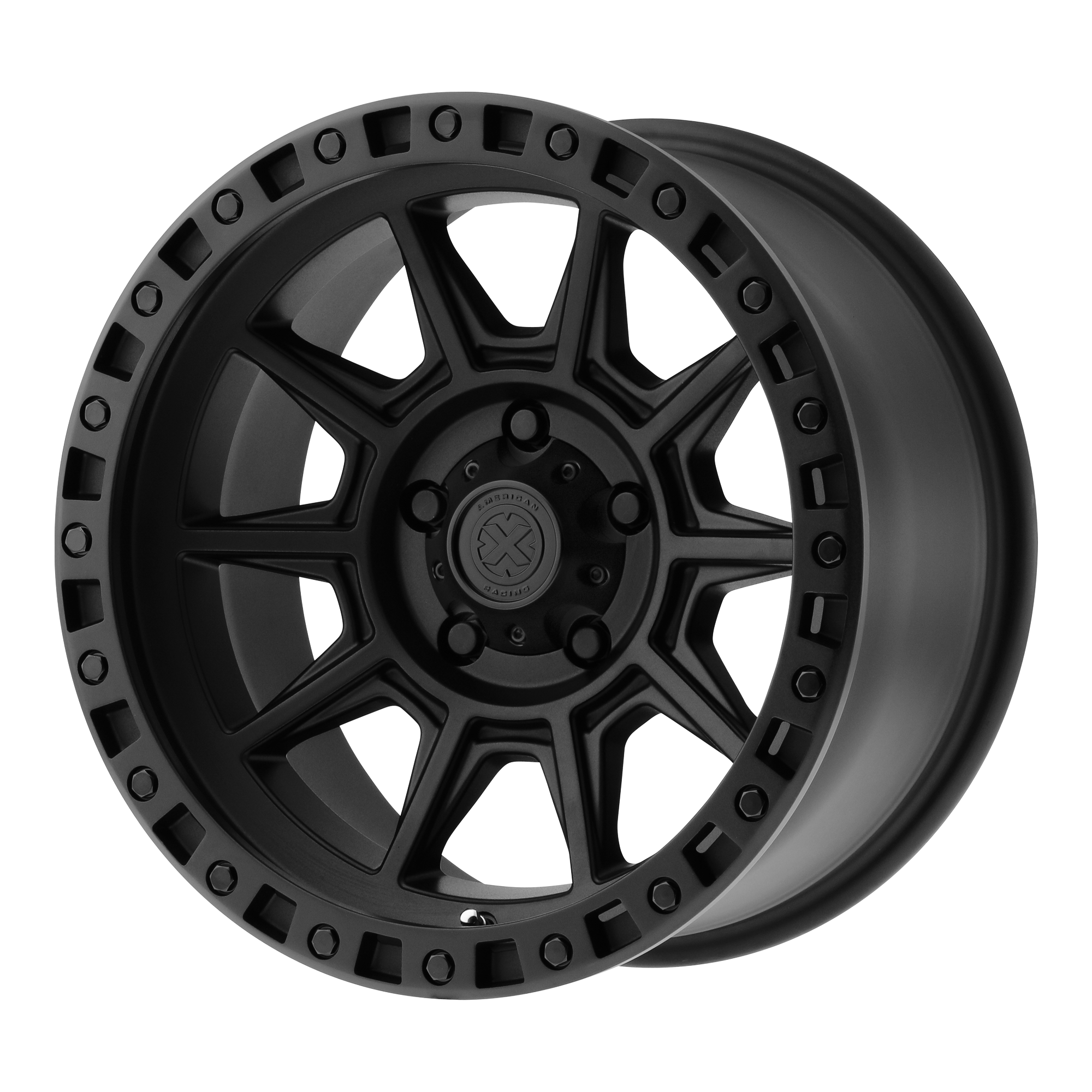 ATX Series AX202 18X9 0 6X139.7/6X5.5 Cast Iron Black