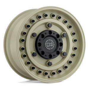 Black Rhino ARMORY 17X9.5 -18 0X0 DESERT SAND
