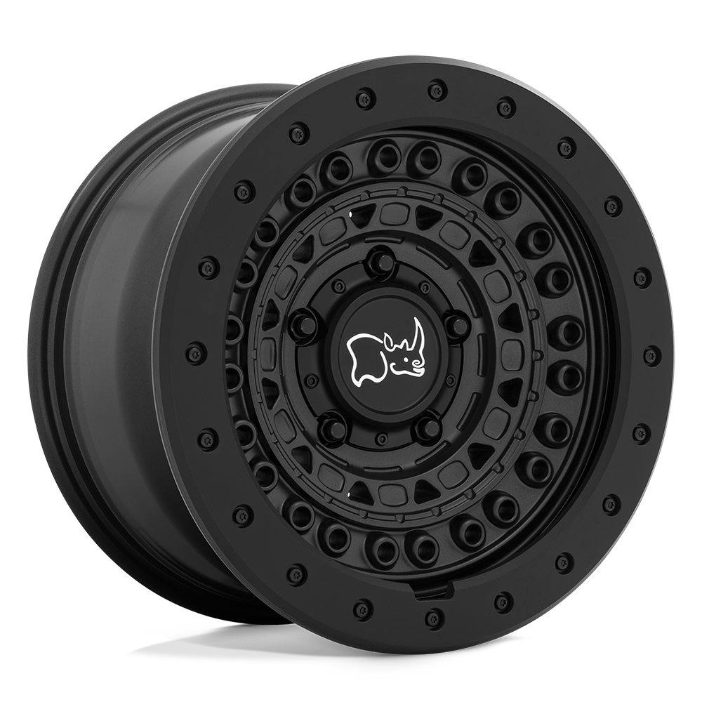 Black Rhino BARRICADE 18X9 -18 6X139.7/6X5.5 GUN BLACK WITH BLACK ROCK GUARD