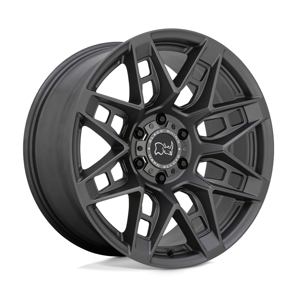 Black Rhino CAPROCK 17X8.5 0 6X139.7/6X5.5 MATTE GUNMETAL