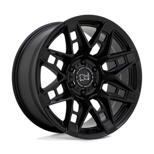 Black Rhino CAPROCK 17X8.5 0 6X139.7/6X5.5 MATTE BLACK