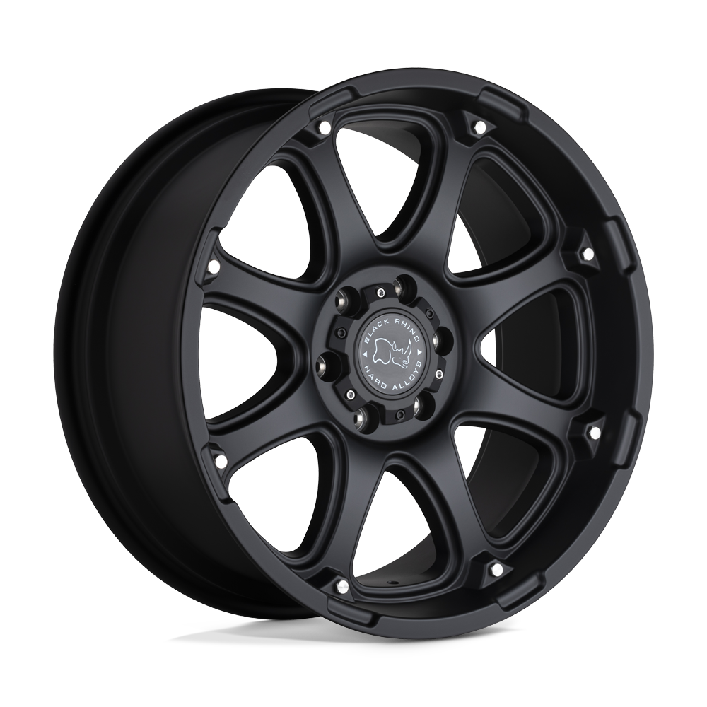 Black Rhino GLAMIS 18X9 12 6X135/6X5.3 MATTE BLACK