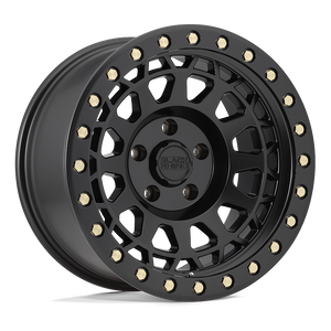 Black Rhino PRIMM 20X9.5 12 6X135/6X5.3 MATTE BLACK W/ BRASS BOLTS