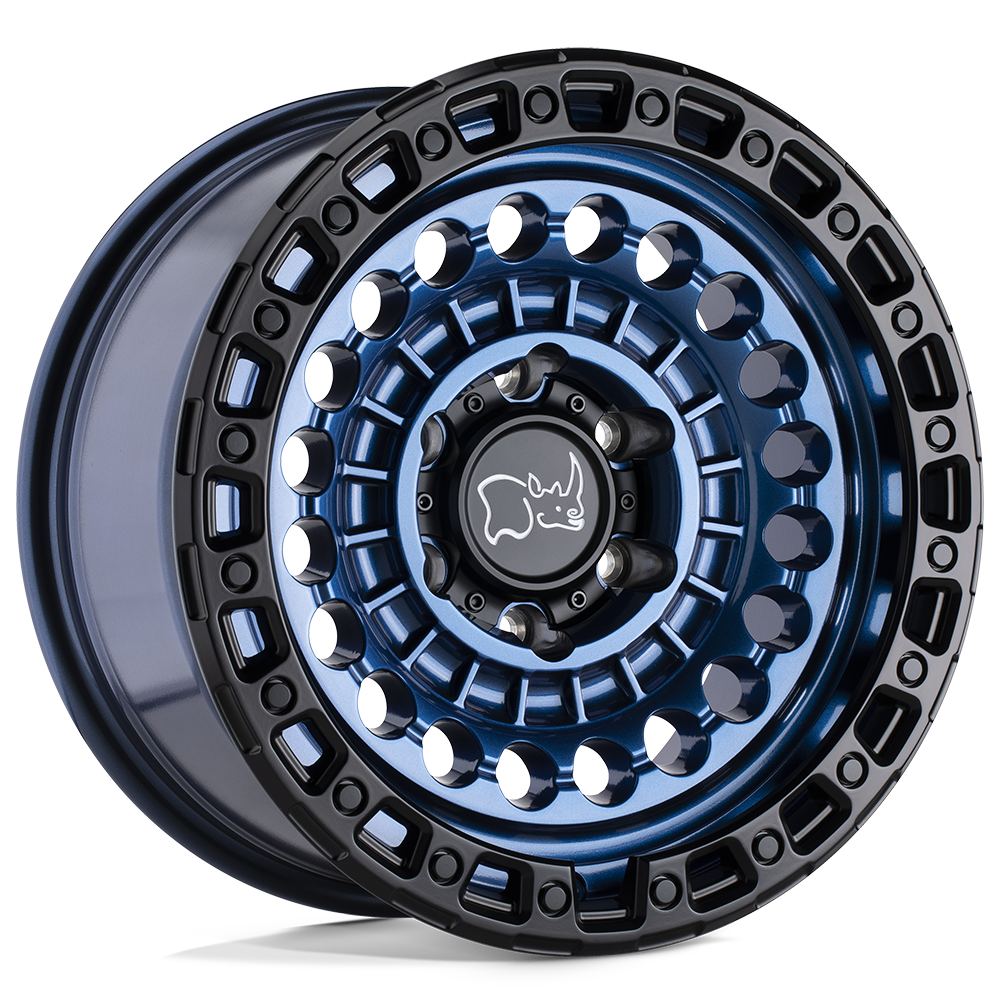 Black Rhino SENTINEL 20X9.5 12 6X135/6X5.3 COBALT BLUE W/ BLACK RING