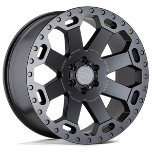 Black Rhino WARLORD 20X9 12 6X135/6X5.3 MATTE GUNMETAL