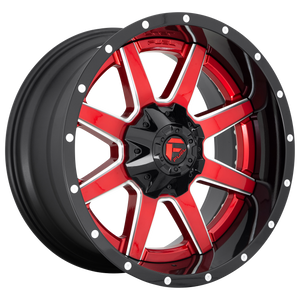 Fuel 2PC D250 MAVERICK 20X10 -19 8X170/8X6.7 Gloss Red