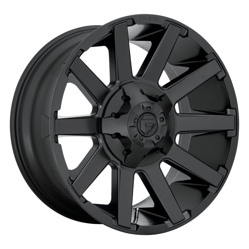 Fuel 1PC D437 CONTRA 20X9 19 6X135/6X139.7 SATIN BLACK