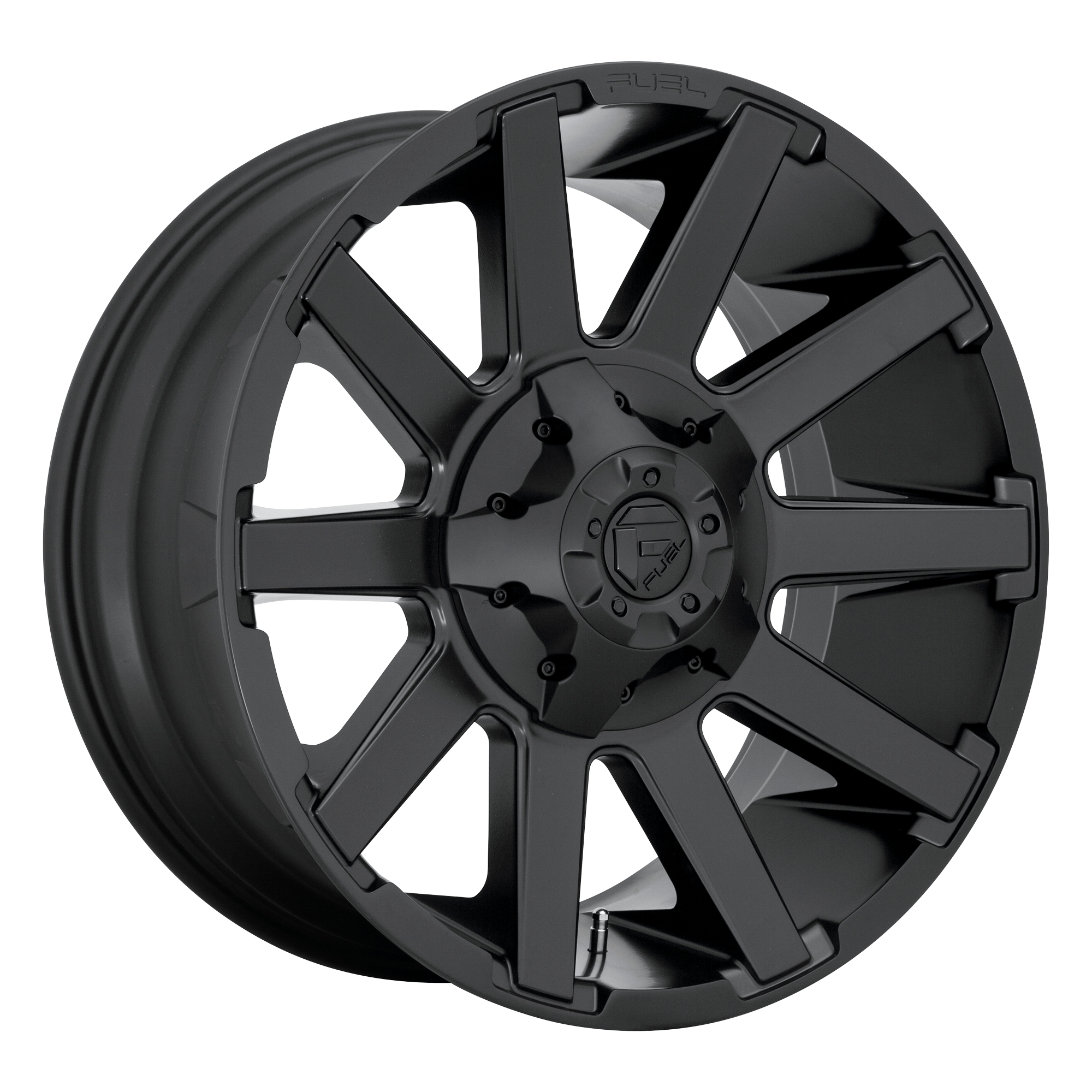 Fuel 1PC D437 CONTRA 20X9 19 6X135/6X139.7 SATIN BLACK