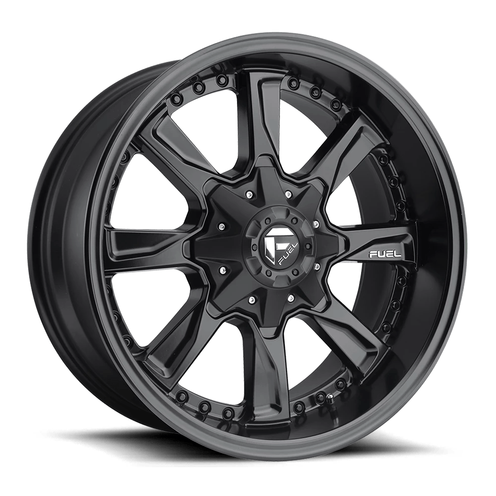 Fuel 1PC D604 HYDRO 17X8.5 1 6X135/6X5.3/6X139.7/6X5.5 MATTE BLACK