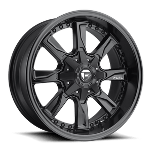 Fuel 1PC D604 HYDRO 17X8.5 1 6X135/6X5.3/6X139.7/6X5.5 MATTE BLACK