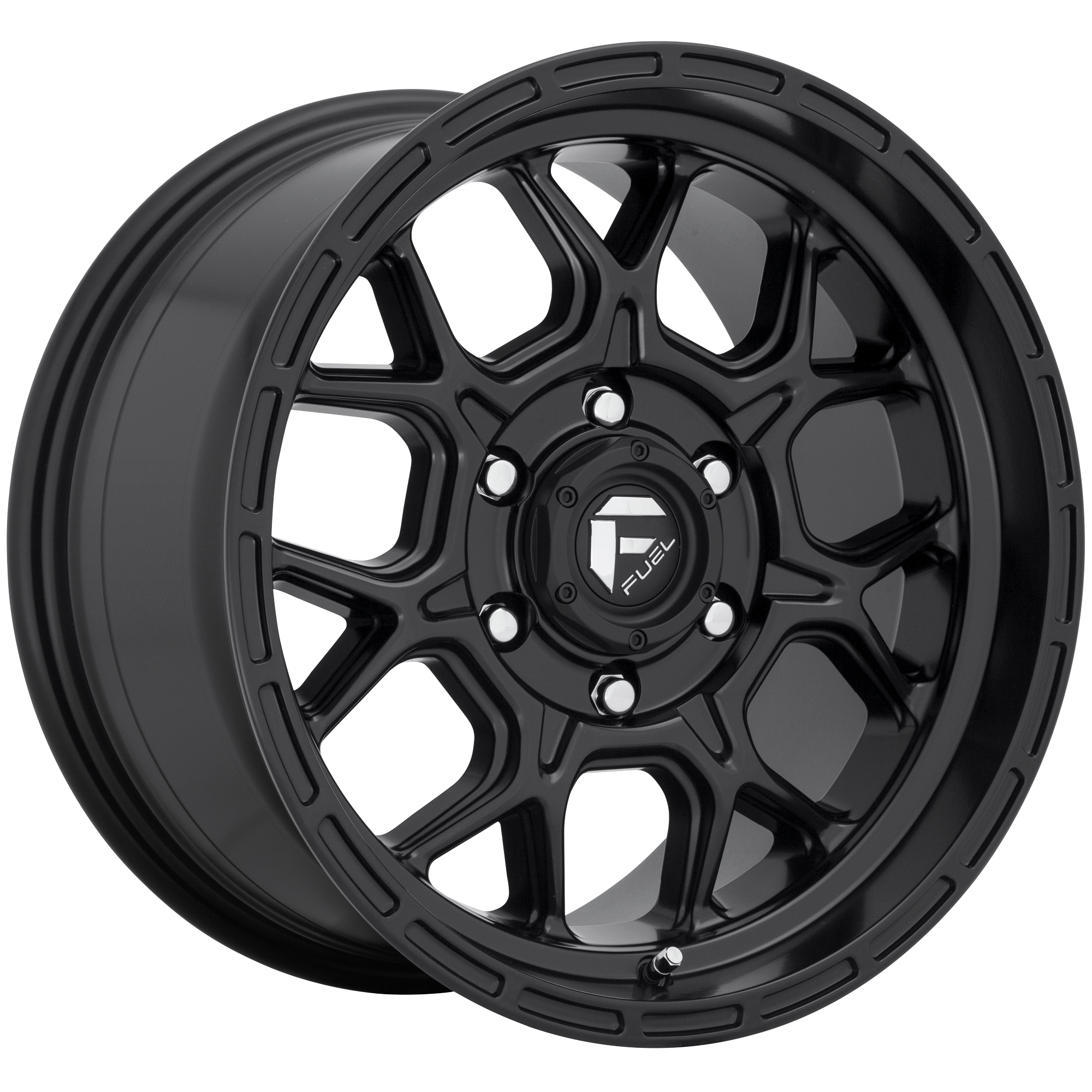 Fuel 1PC D670 TECH 20X10 -18 6X135 MATTE BLACK