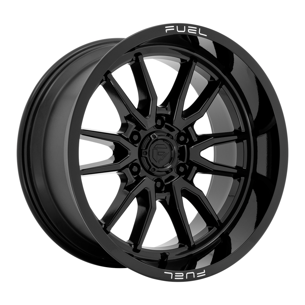Fuel 1PC D760 CLASH 17X9 -12 6X139.7/6X5.5 Gloss Black