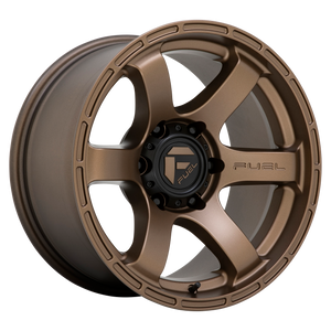 Fuel 1PC D768 RUSH 18X9 1 6X135/6X5.3 Matte Bronze