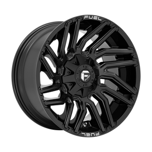 Fuel 1PC D776 TYPHOON 20X10 -18 6X135/6X139.7 GLOSS BLACK