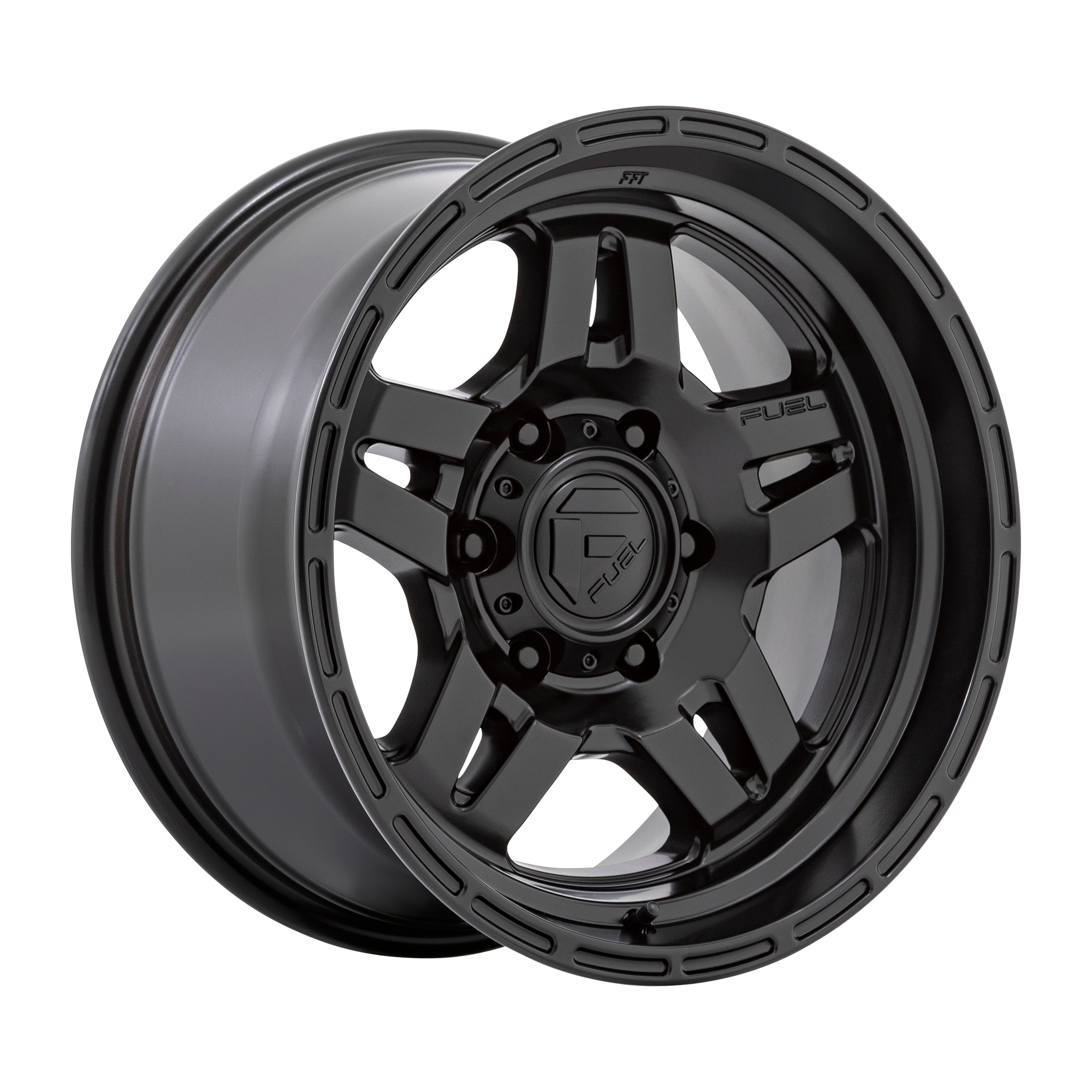 Fuel 1PC D799 OXIDE 18X9 1 6X135 BLACKOUT