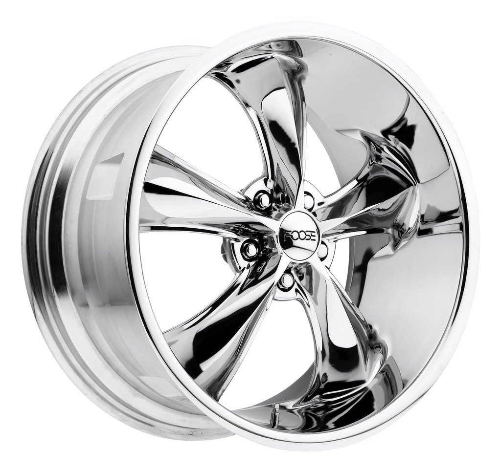 Foose 1PC F105 LEGEND 18x8.5 34 5x114.3/5x4.5 CHROME PLATED