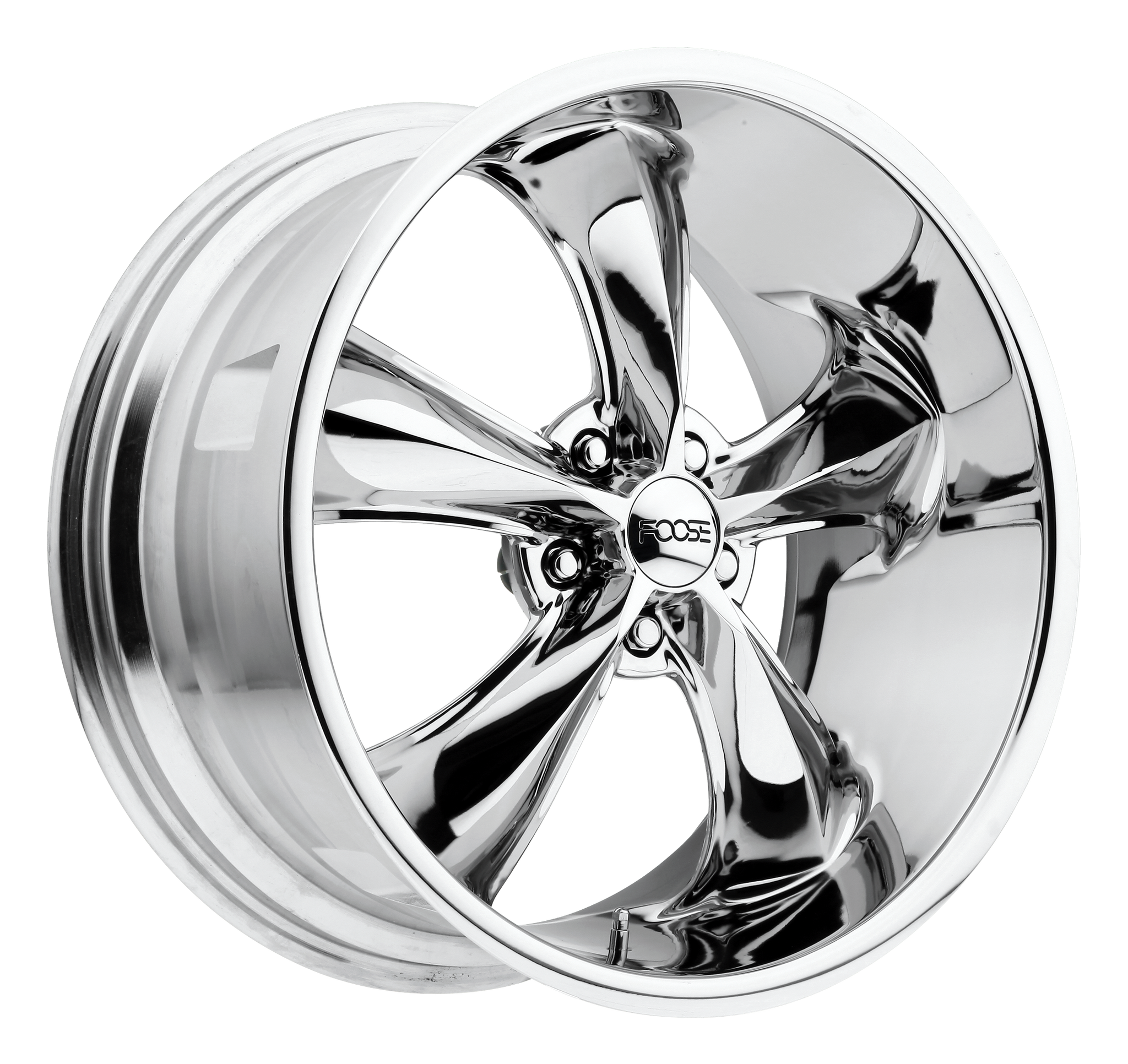 Foose 1PC F105 LEGEND 20x10 20 5x115/5x115 CHROME PLATED