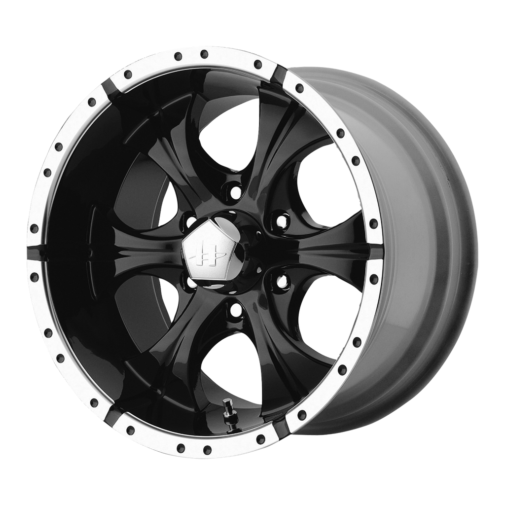 Helo HE791 MAXX 17X8 -6 6X139.7/6X5.5 Gloss Black Machined