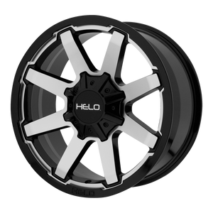 Helo HE909 20X9 18 6X114.3/6X139.7/6X4.5/5.5 Gloss Black Machined