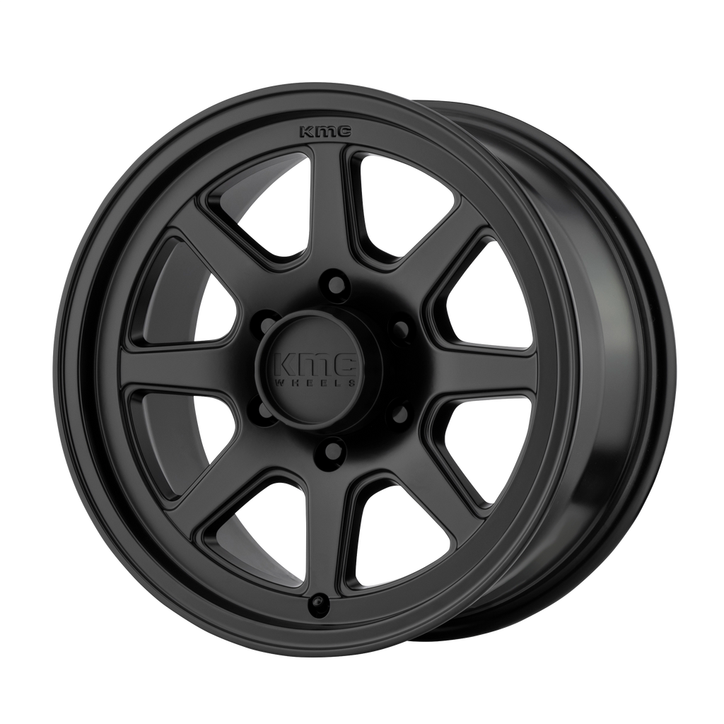 KMC KM301 TURBINE 17X8.5 -6 6X139.7/6X5.5 Satin Black