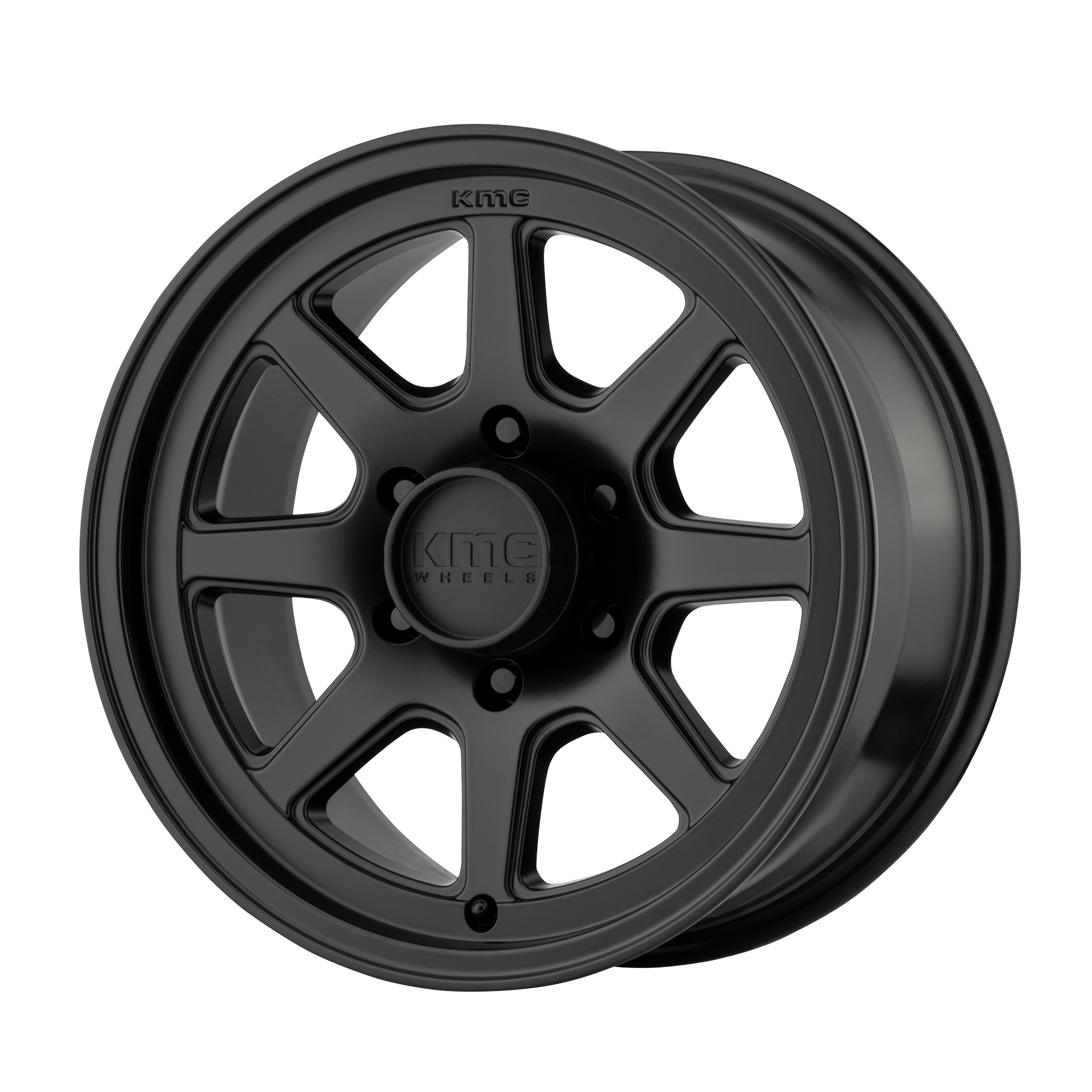 KMC KM301 TURBINE 17X8.5 -6 6X139.7/6X5.5 Satin Black