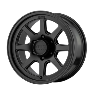 KMC KM301 TURBINE 17X8.5 -6 6X139.7/6X5.5 Satin Black