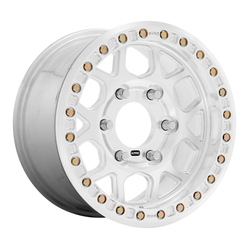 KMC KM444 BEADLOCK 17X9 -12 BLANK/BLANK RAW MACHINED