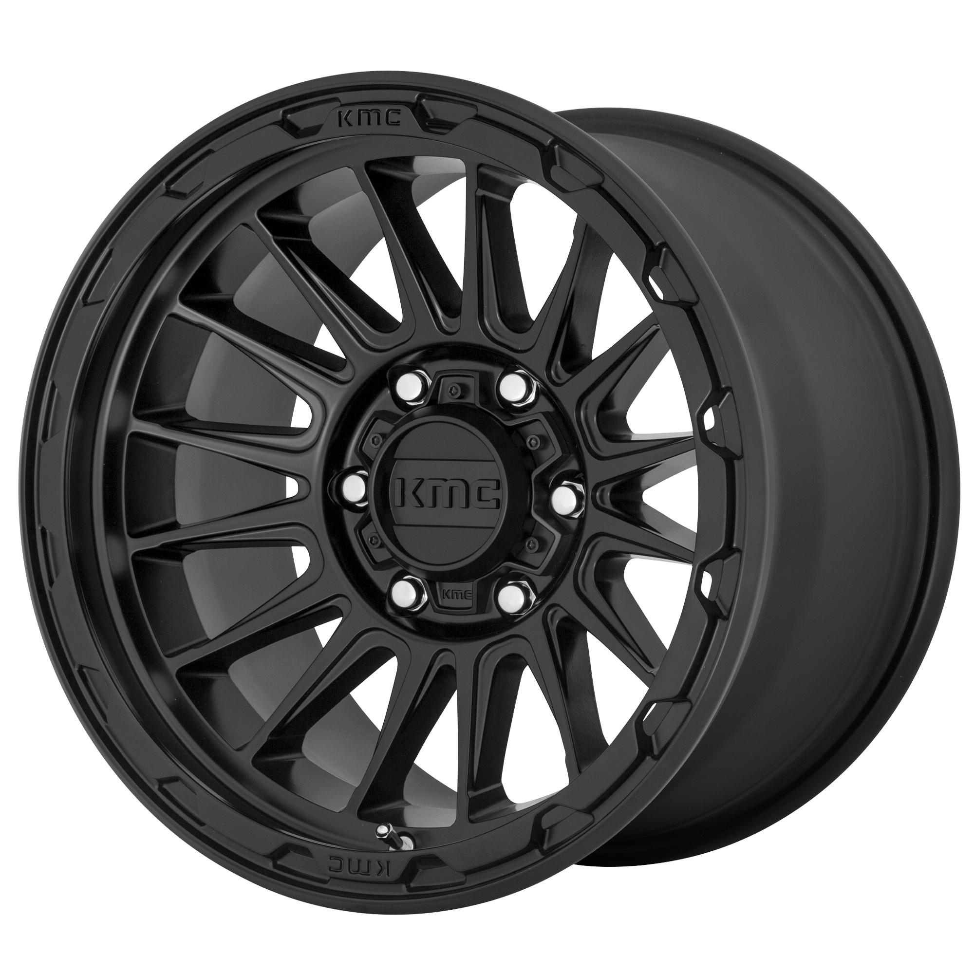 KMC KM542 IMPACT 17X8.5 0 5X127/5X5.0 Satin Black