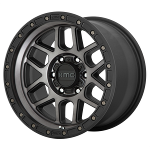 KMC KM544 MESA 17X8.5 0 6X135/6X5.3 Satin Black With Gray Tint