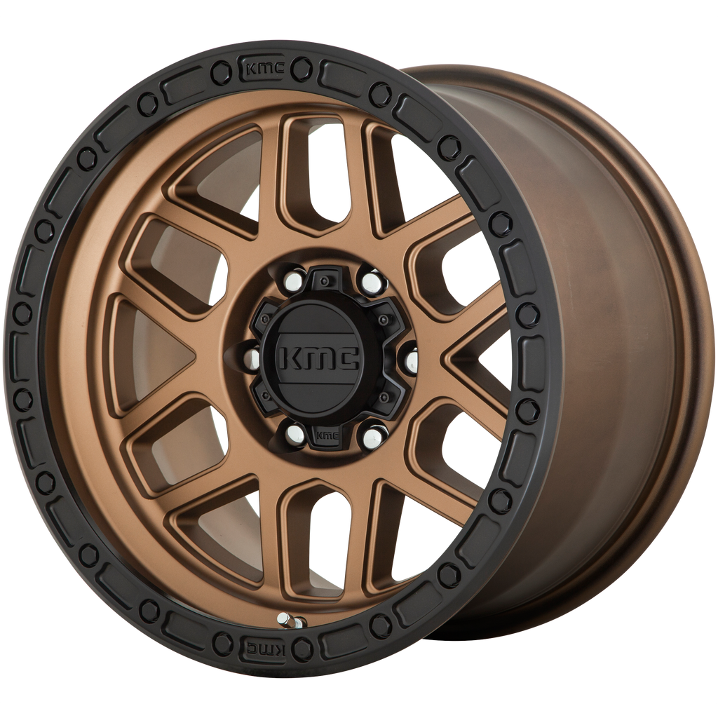 KMC KM544 MESA 20X9 18 8X180/8X7.1 Matte Bronze With Black Lip