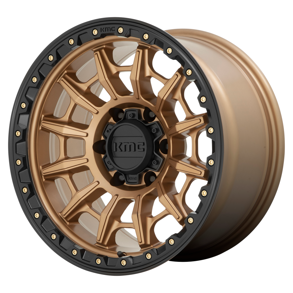 KMC KM547 CARNAGE 17X9 0 6X135/6X5.3 Matte Bronze With Black Lip