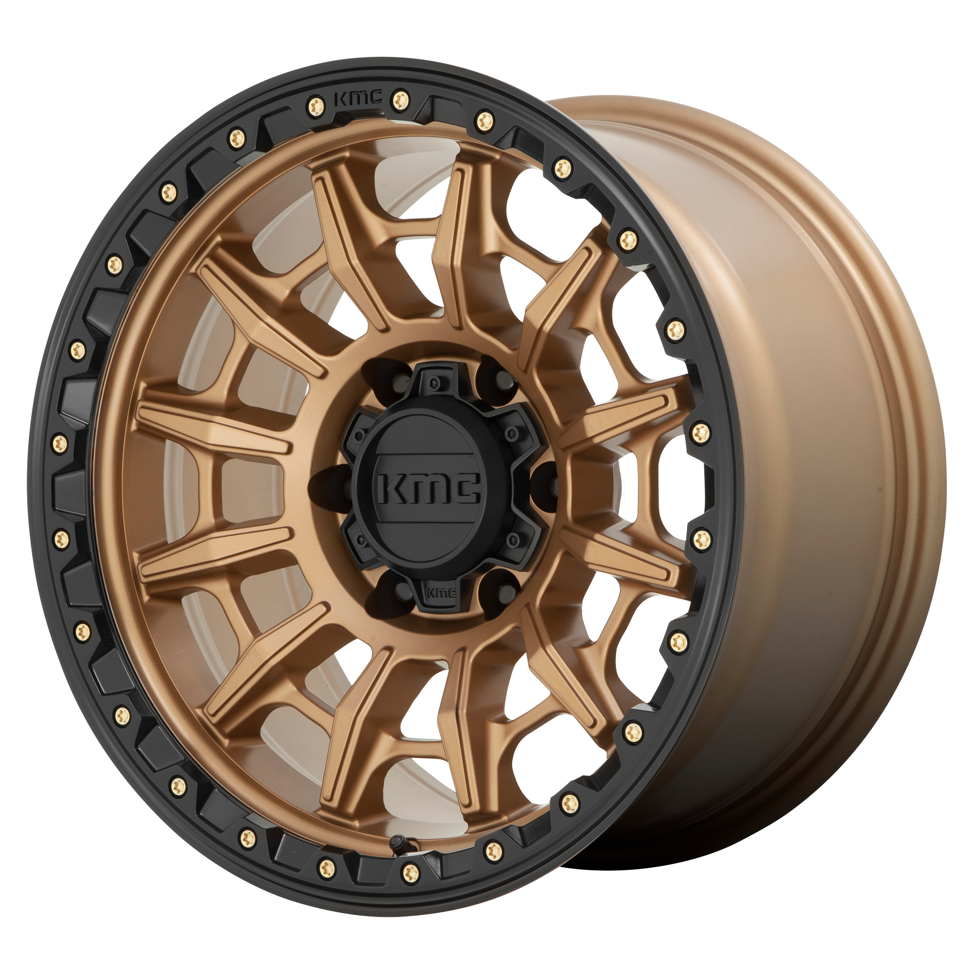 KMC KM547 CARNAGE 17X9 0 6X135/6X5.3 Matte Bronze With Black Lip