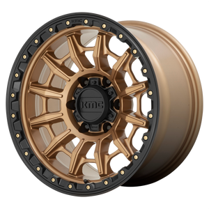 KMC KM547 CARNAGE 17X9 0 6X135/6X5.3 Matte Bronze With Black Lip