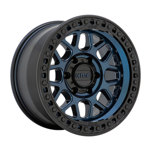 KMC KM549 GRS 20X9 0 6X135/6X5.3 Midnight Blue With Gloss Black Lip