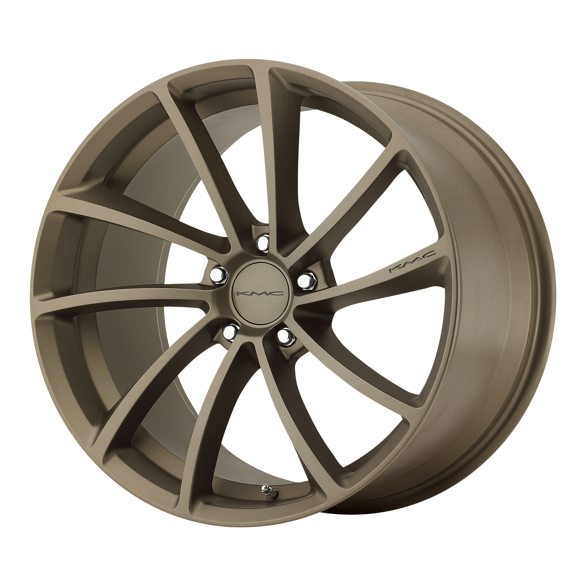 KMC KM691 SPIN 19X9.5 35 5X120/5X4.72 Matte Bronze