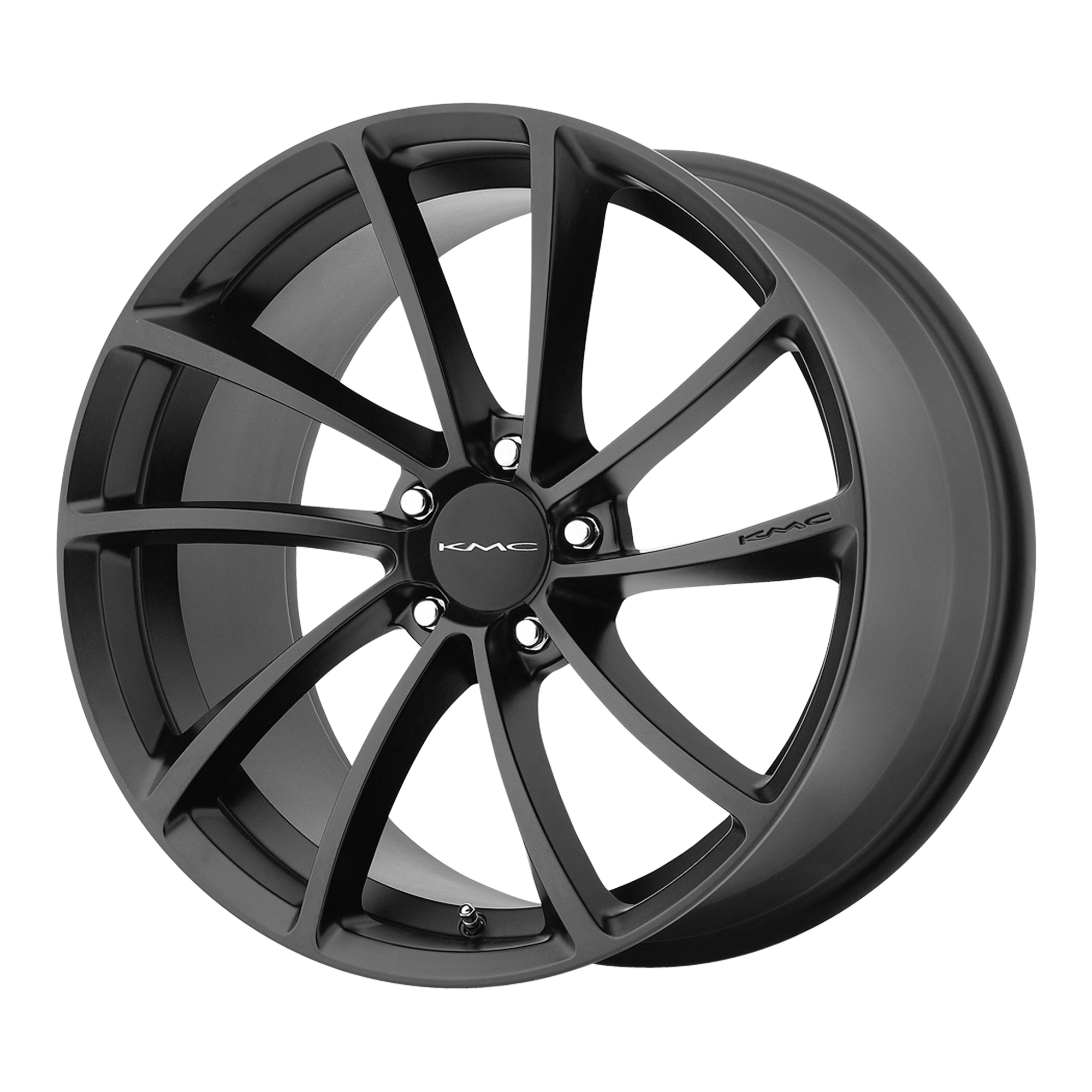 KMC KM691 SPIN 19X9.5 40 5X112/5X112 Satin Black