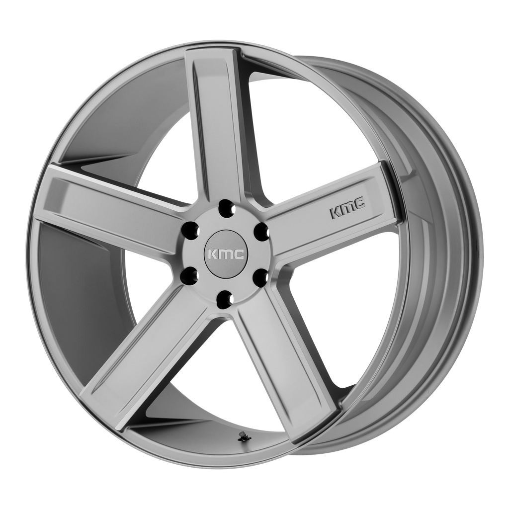 KMC KM702 DUECE 20X8.5 35 6X139.7/6X5.5 Satin Gray Milled