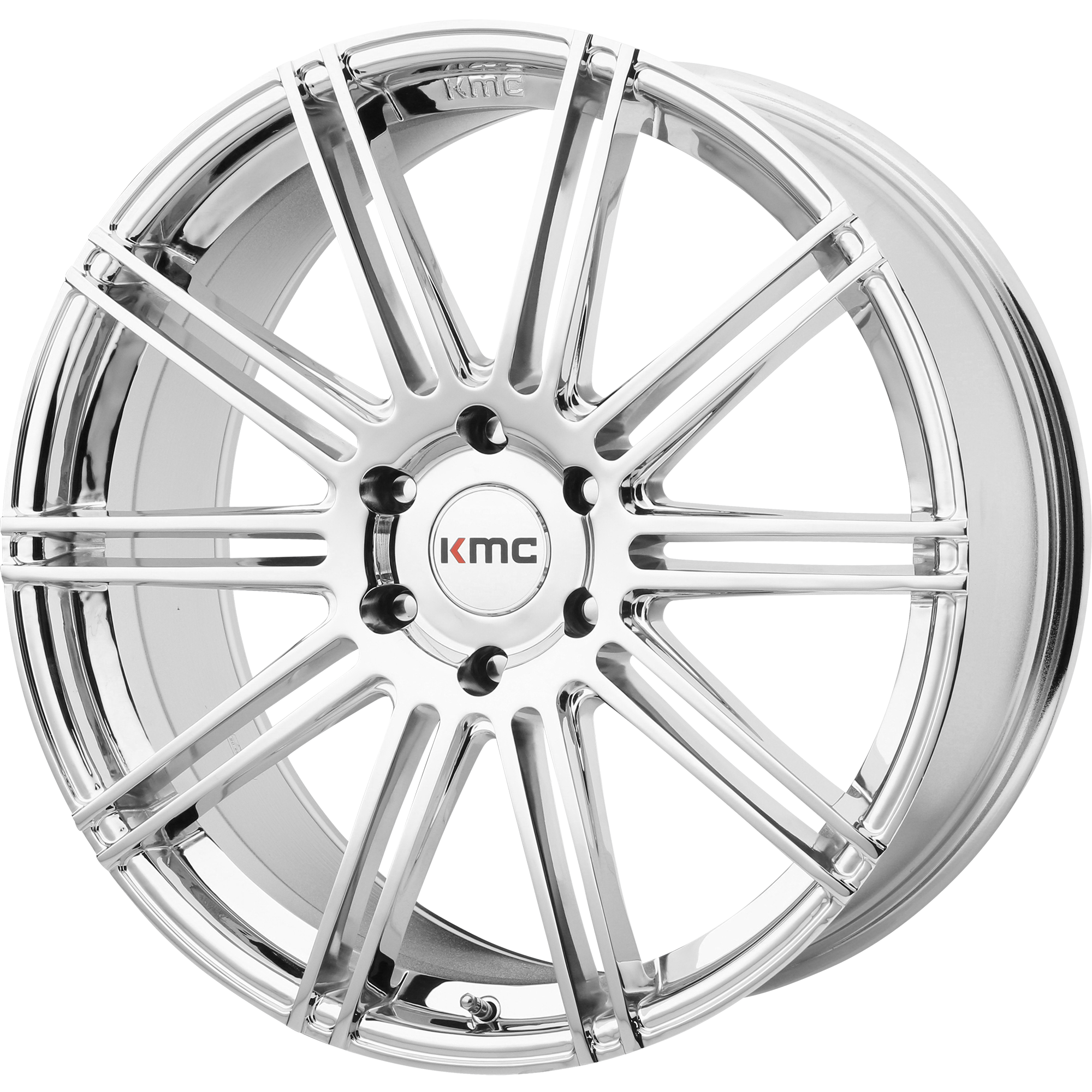 KMC KM707 CHANNEL 22X9.5 30 6X139.7/6X5.5 Chrome
