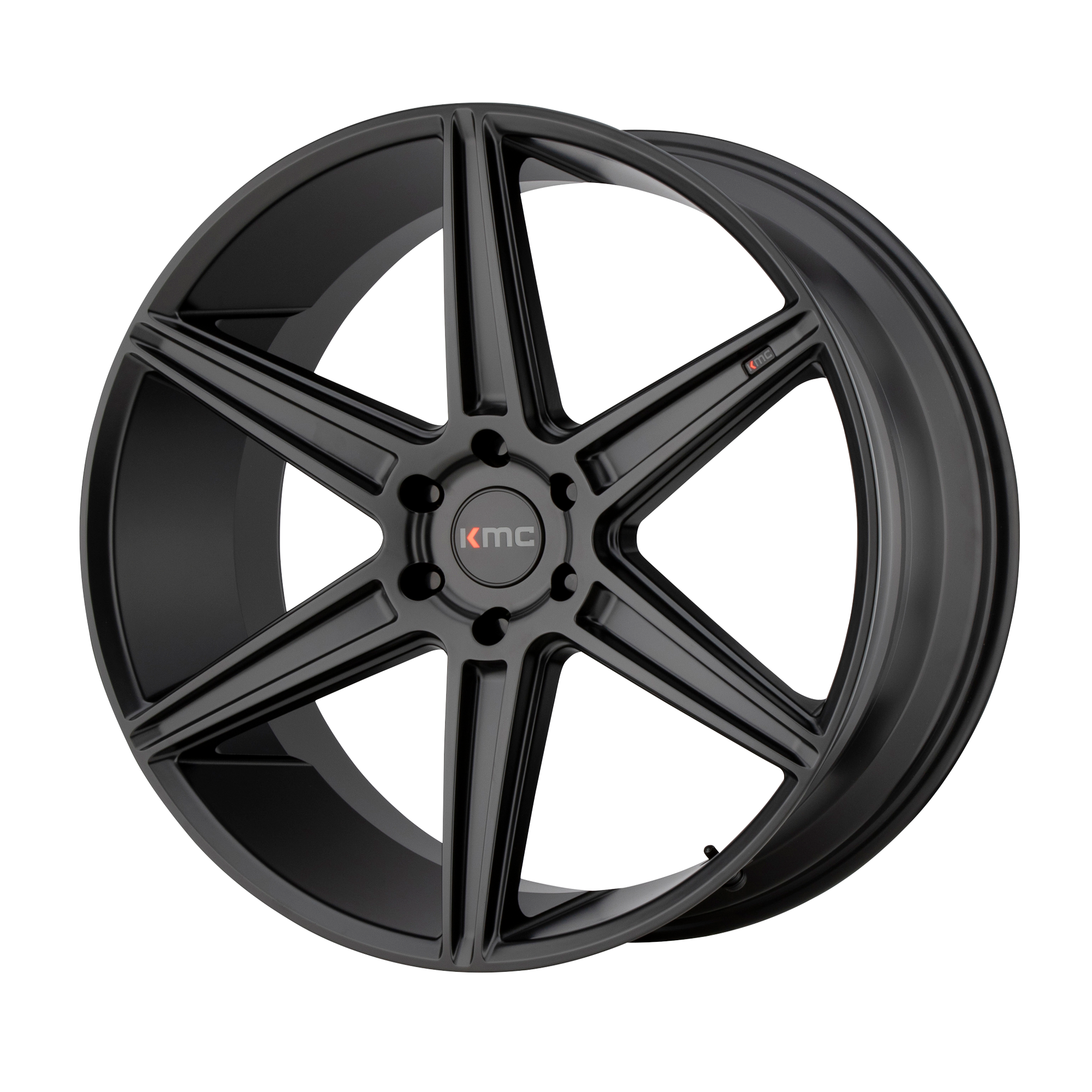 KMC KM712 PRISM TRUCK 22X9.5 30 6X139.7/6X5.5 Satin Black