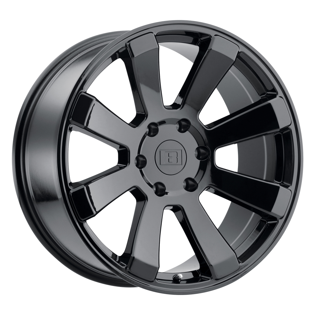 Level 8 ENFORCER 17X8.5 -24 5X135/5X135 GLOSS BLACK