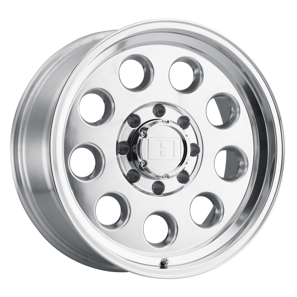 Level 8 HAULER 16X8.5 -6 8X165.1/8X6.5 POLISHED