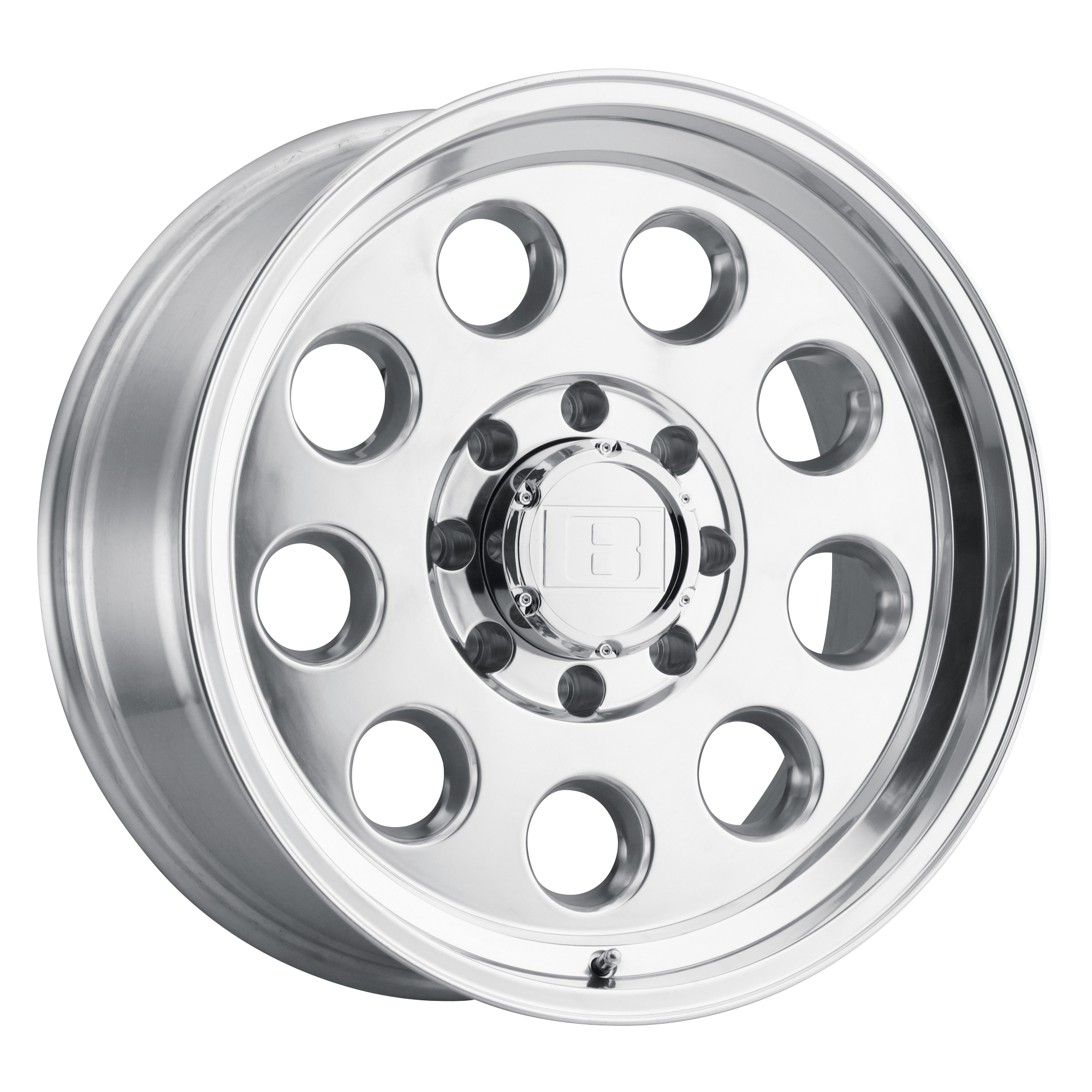 Level 8 HAULER 16X8.5 -6 8X165.1/8X6.5 POLISHED