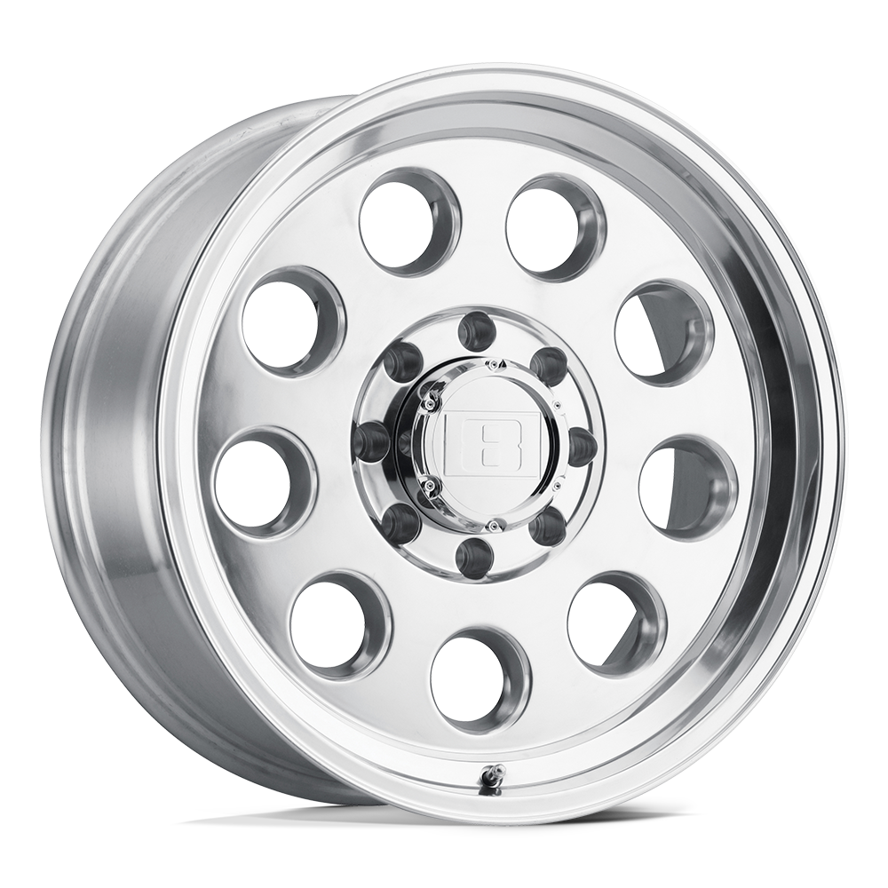 Level 8 HAULER 16X8.5 -6 8X165.1/8X6.5 POLISHED