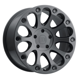 Level 8 IMPACT 17X8.5 -24 5X114.3/5X4.5 MATTE BLACK